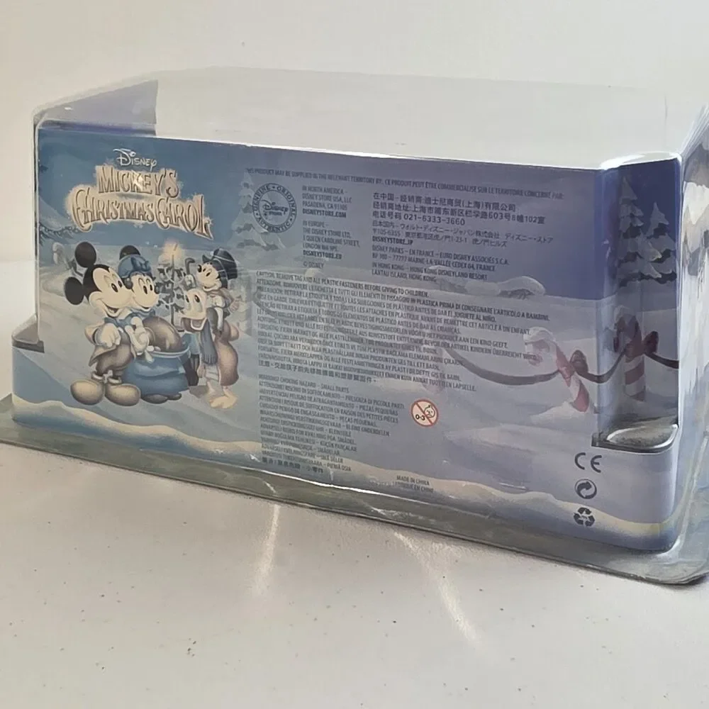 Official Disney Mickey's Christmas Carol Figurine Playset New In Box Special Ed